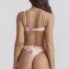 Capri Floral Print High Leg Bikini Bottom