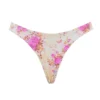 Capri Floral Print High Leg Bikini Bottom
