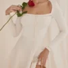 Caprice Cream Dainty Knit Mini Dress