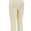 Carella Gingerbread Gingham Capri Trousers