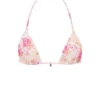 Caribe Floral Print Bikini Top