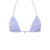 Caribe Lavender Paisley Bikini Top