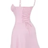 Carlotta Baby Pink Corset Mini Dress