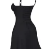Carlotta Black Corset Mini Dress