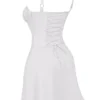 Carlotta White Corset Mini Dress
