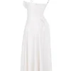 Carmen White Bustier Sundress