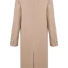 Carter Oatmeal Double Breasted Coat
