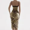 Cassia Floral Print Midi Dress