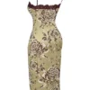 Cassia Floral Print Midi Dress
