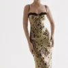 Cassia Floral Print Midi Dress