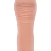 Cassidy Peach Fluted Hem Maxi Skirt