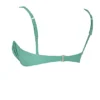 Cassis Eucalyptus Ruched Bikini Top