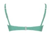 Cassis Eucalyptus Ruched Bikini Top