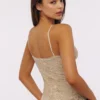 Catarina Vintage Ivory Hand-Beaded Embellished Camisole Top – Limited Edition