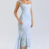 Cesca Bluebell Floral Maxi Dress