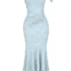 Cesca Bluebell Floral Maxi Dress