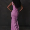 Cesca Rose Pink Floral Maxi Dress