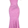 Cesca Rose Pink Floral Maxi Dress