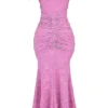 Cesca Rose Pink Floral Maxi Dress