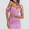 Cesca Rose Pink Floral Maxi Dress
