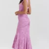 Cesca Rose Pink Floral Maxi Dress