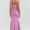 Cesca Rose Pink Floral Maxi Dress