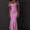 Cesca Rose Pink Floral Maxi Dress