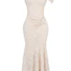 Cesca Vintage Cream Floral Maxi Dress