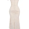 Cesca Vintage Cream Floral Maxi Dress