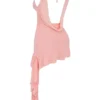 Charla Soft Apricot Ruffle Mini Dress