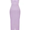 Charmaine Lavender Corset Maxi Dress
