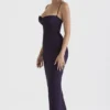 Charmaine Night Shade Corset Maxi Dress