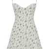 Christiana Garden Print Mini Dress