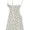 Christiana Garden Print Mini Dress