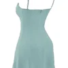 Christiana Light Jade Mini Dress