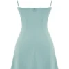 Christiana Light Jade Mini Dress