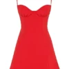 Christiana Red Mini Dress