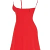 Christiana Red Mini Dress