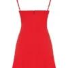 Christiana Red Mini Dress