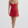 Christiana Red Mini Dress