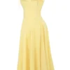 Clarabelle Sunshine Cotton Midi Sundress