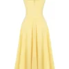 Clarabelle Sunshine Cotton Midi Sundress