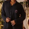 Classic PJs Black Soft Modal Pajama Set