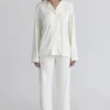 Classic PJs Ivory Soft Modal Pajama Set