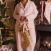Classic PJs Pink Check Brushed Cotton Pajama Set
