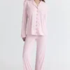Classic PJs Pink Soft Modal Pajama Set