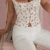 Cleo Ivory Linen Mix Trousers