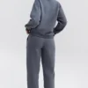 Coast Slate Fleece Back Jogging Trousers