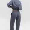 Coast Slate Fleece Back Jogging Trousers