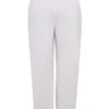 Coast White Fleece Back Jogging Trousers